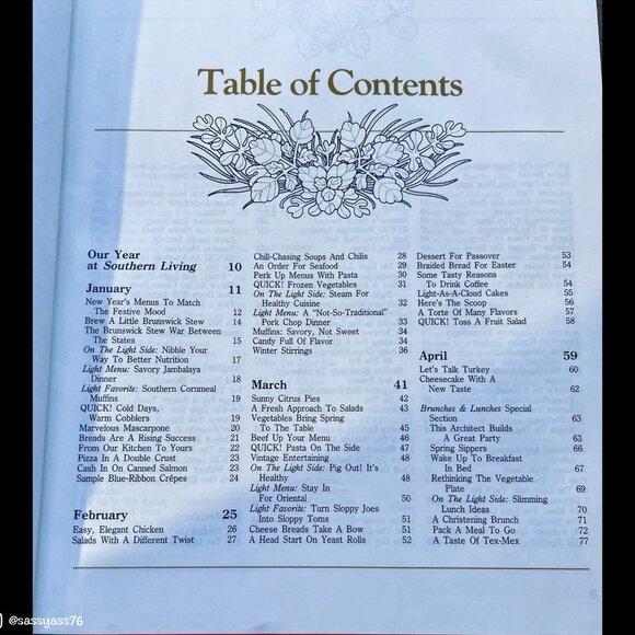 ▪️VTG▪️1990 & 1991 SOUTHERN LIVING Hardcover Annual Recipe Books - Picture 9 of 11